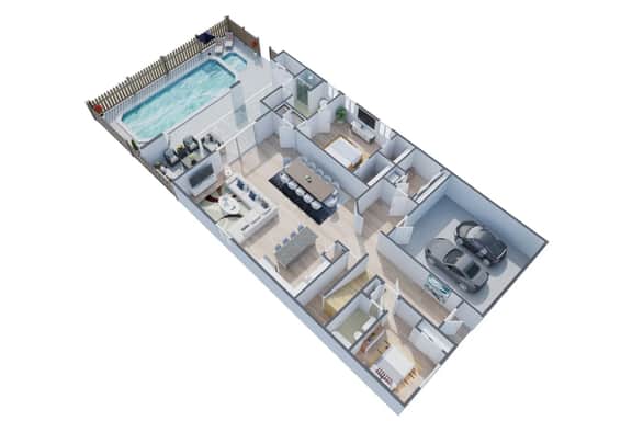 Private pool~Lazy River~Near Disney~Resort~Pool Table - Image 5