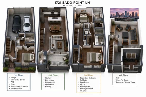 Rooftop Overlooking Downtown~In-Law Suite~Location - Image 5