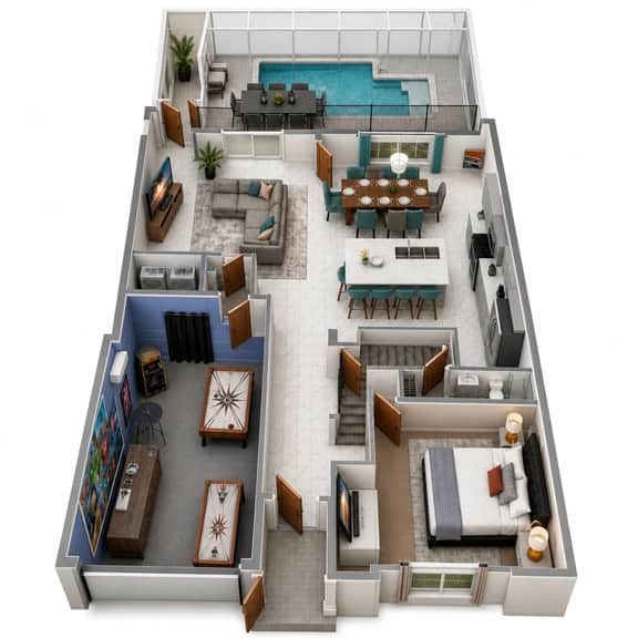 Arcade Room~Star Wars~Private Heated Pool~Resort Stay - Image 5