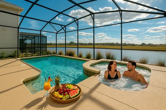 Private Heated Pool~Water View~Resort Fun~Near Disney - Image 1