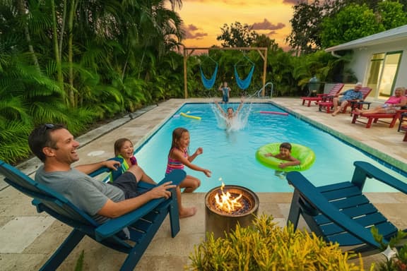 Private Heated Pool~Yacht Rental~BBQ~Firepit~Near Water - Image 1