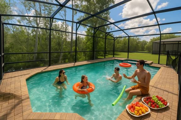 Private pool~Lazy River~Near Disney~Resort~Pool Table - Image 1