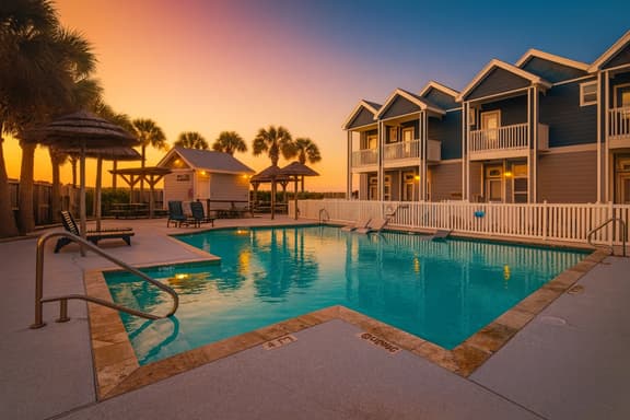 Steps to Beach~Heated Pool~Private Balcony~Deck - Image 1