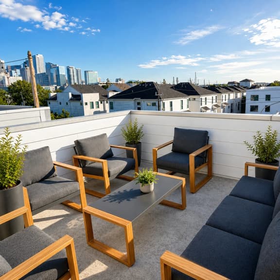 Rooftop Overlooking Downtown~In-Law Suite~Location - Image 1